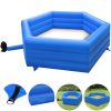 VEVOR 15 ft Gaga Ball Pit, Inflatable with Electric Air Pump, Gagaball Court Inflates in Under 3 Minutes